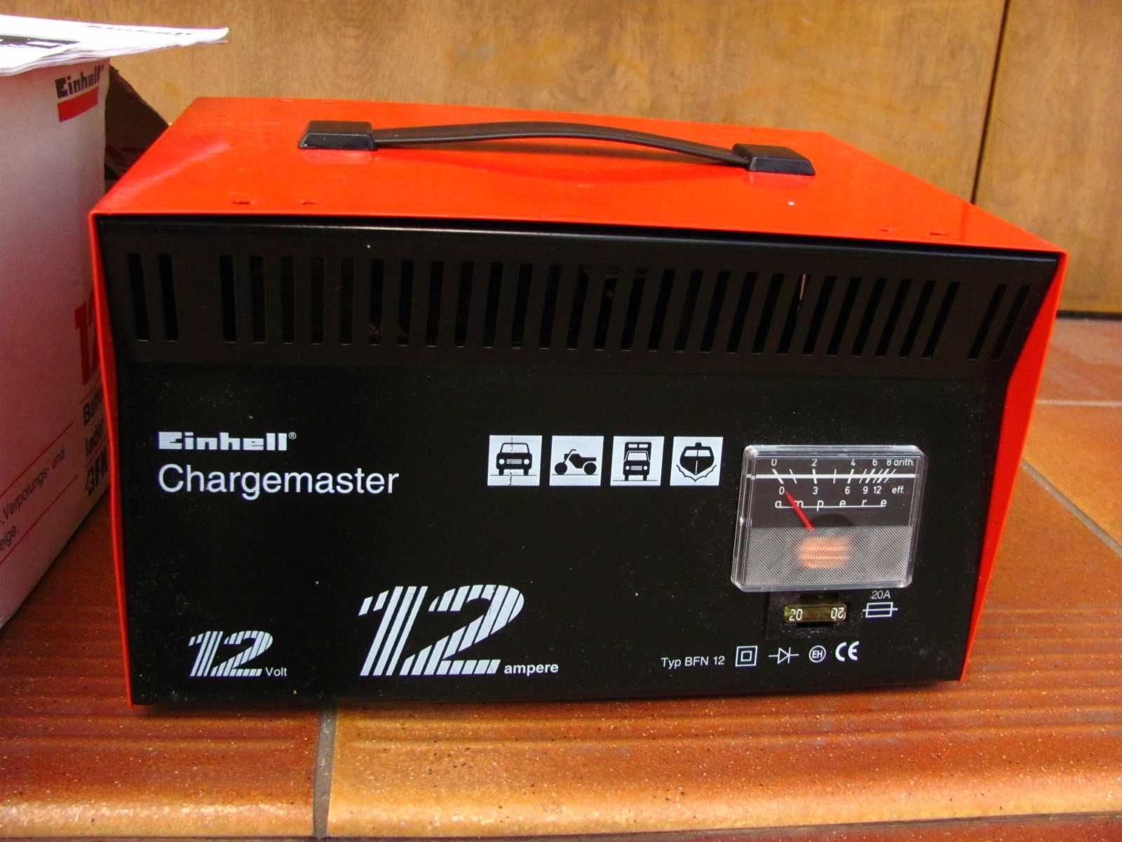 Niemiecki Prostownik Einhell do ładowania akumulatora - 12V/12A