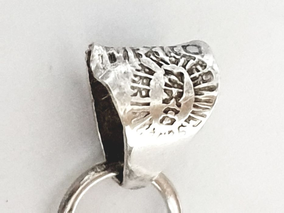 Fantástico pendente modernista Peixe - Taxco em  prata 925