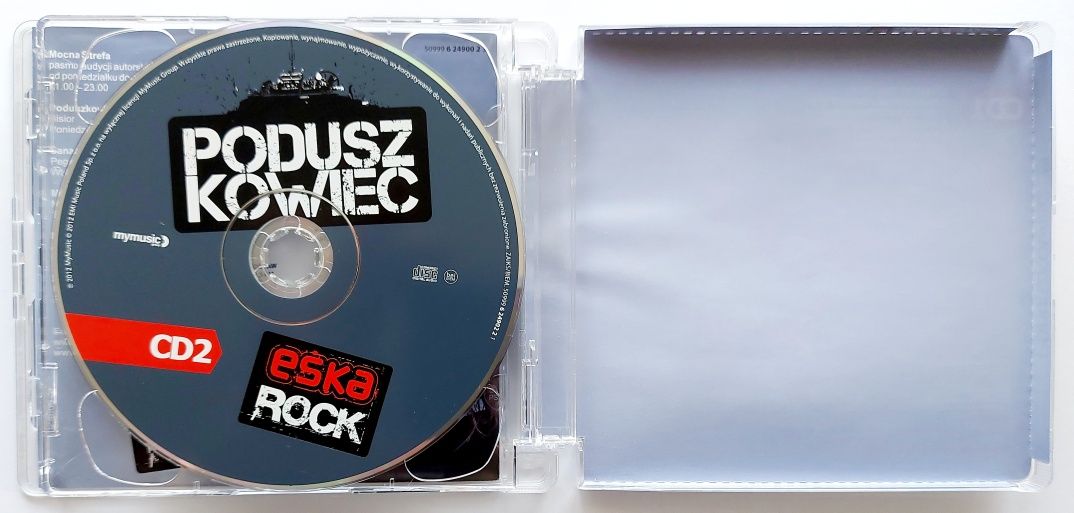 Eska Rock Poduszkowiec 2CD 2012r Myslovitz Negatyw Illusion Oedipus