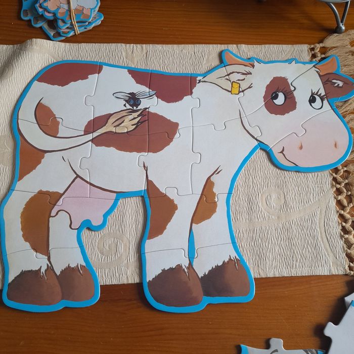 Puzzle 4 unidades e cartas