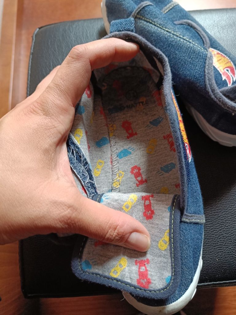 Kapcie 31 Mattel hot wheels jeans