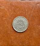 Moeda de 60 Centavos de Timor Republica Portuguesa Portugal Ano 1958