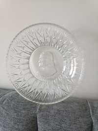 Talerz szkło kryształ Jan Paweł II
