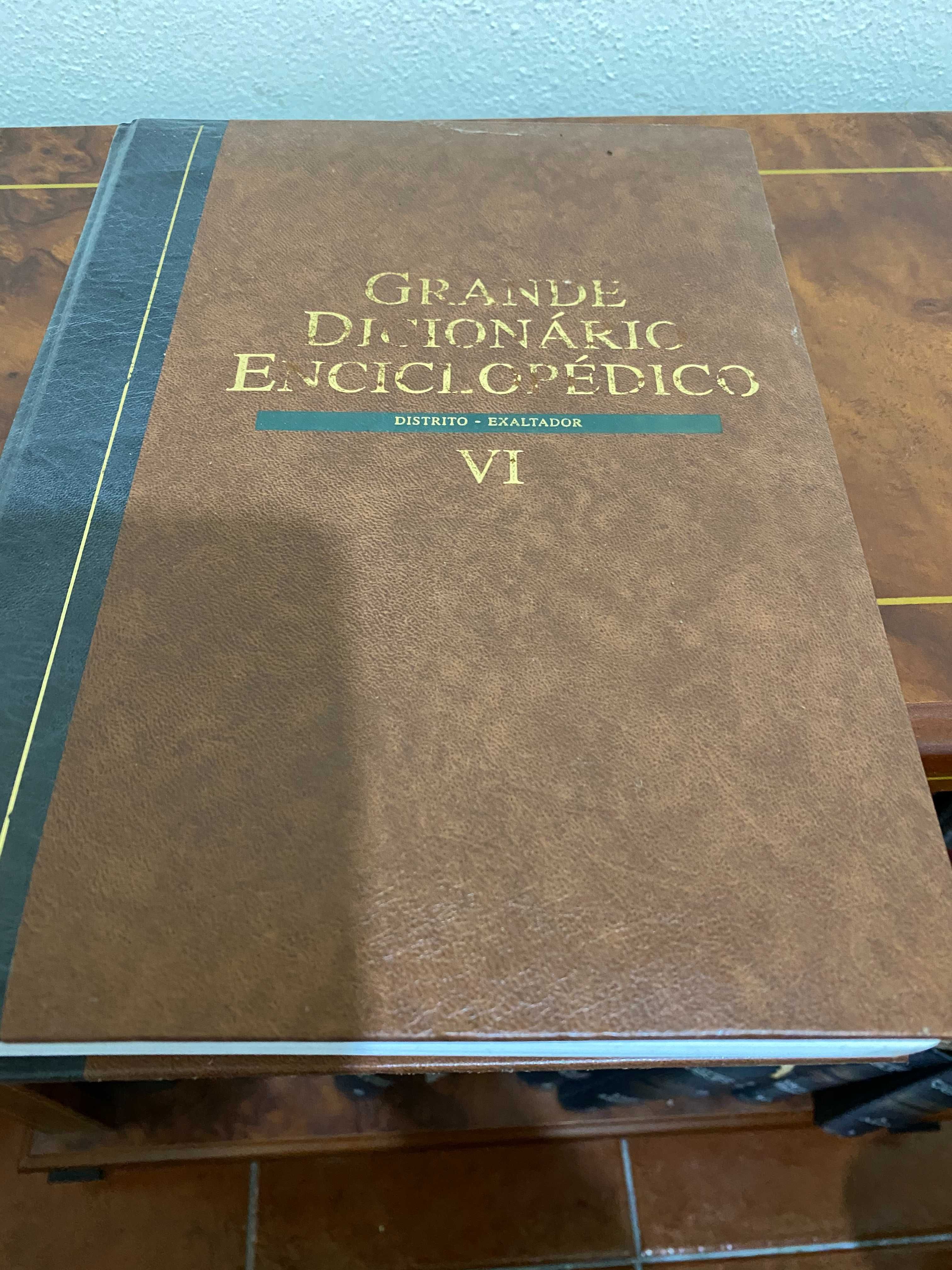 livro grande dicionario enclicopedico vi
