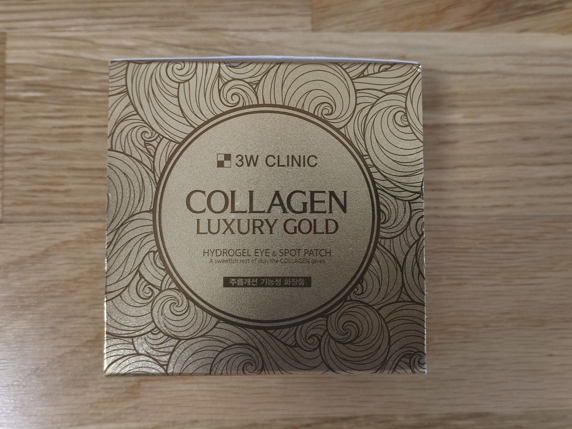 Патчи для кожи вокруг глаз с коллагеном и золотом - 3W Clinic Collagen