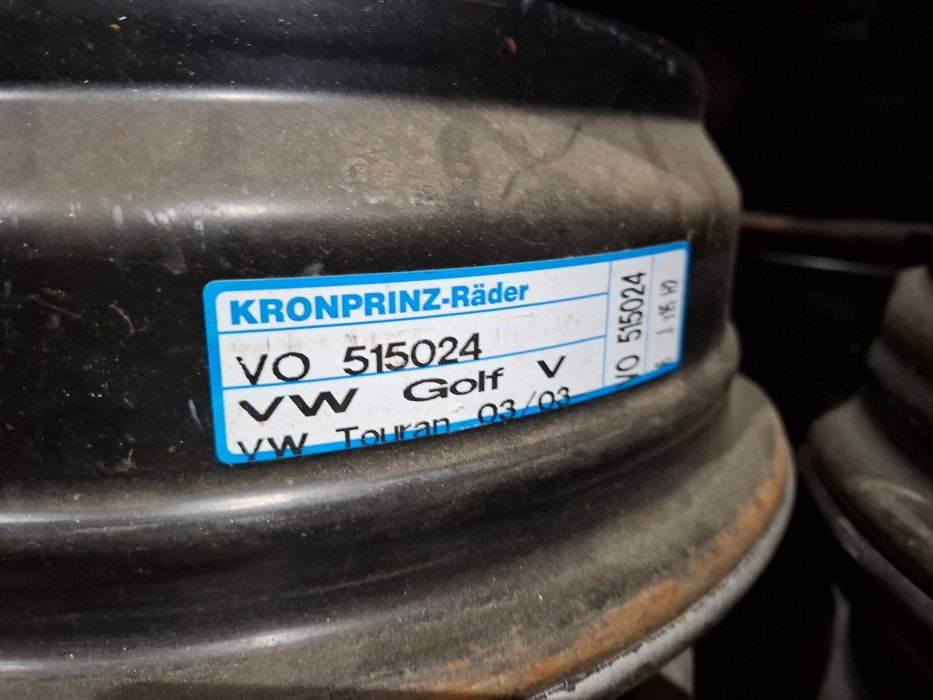 4x Felgi 16 5x112 ET 47 VW Golf V Touran SEAT Leon Altea SKODA Octavia