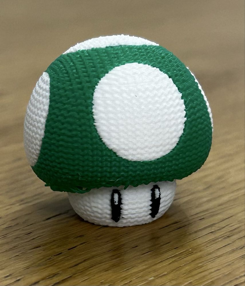 Figurka/zabawka grzybek z gry Mario.