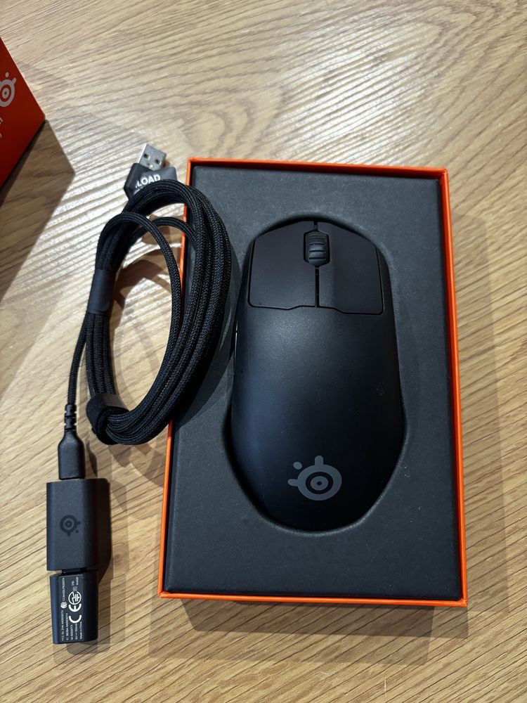 Mysz Steelseries prime wireless stan bdb
