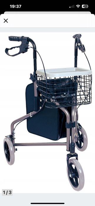 Podpórka rehabilitacyjna trojkołowa, nowa