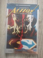 Komiks pt Odrodzenie Superman Action Ścieżka zagłady srebrna okładka