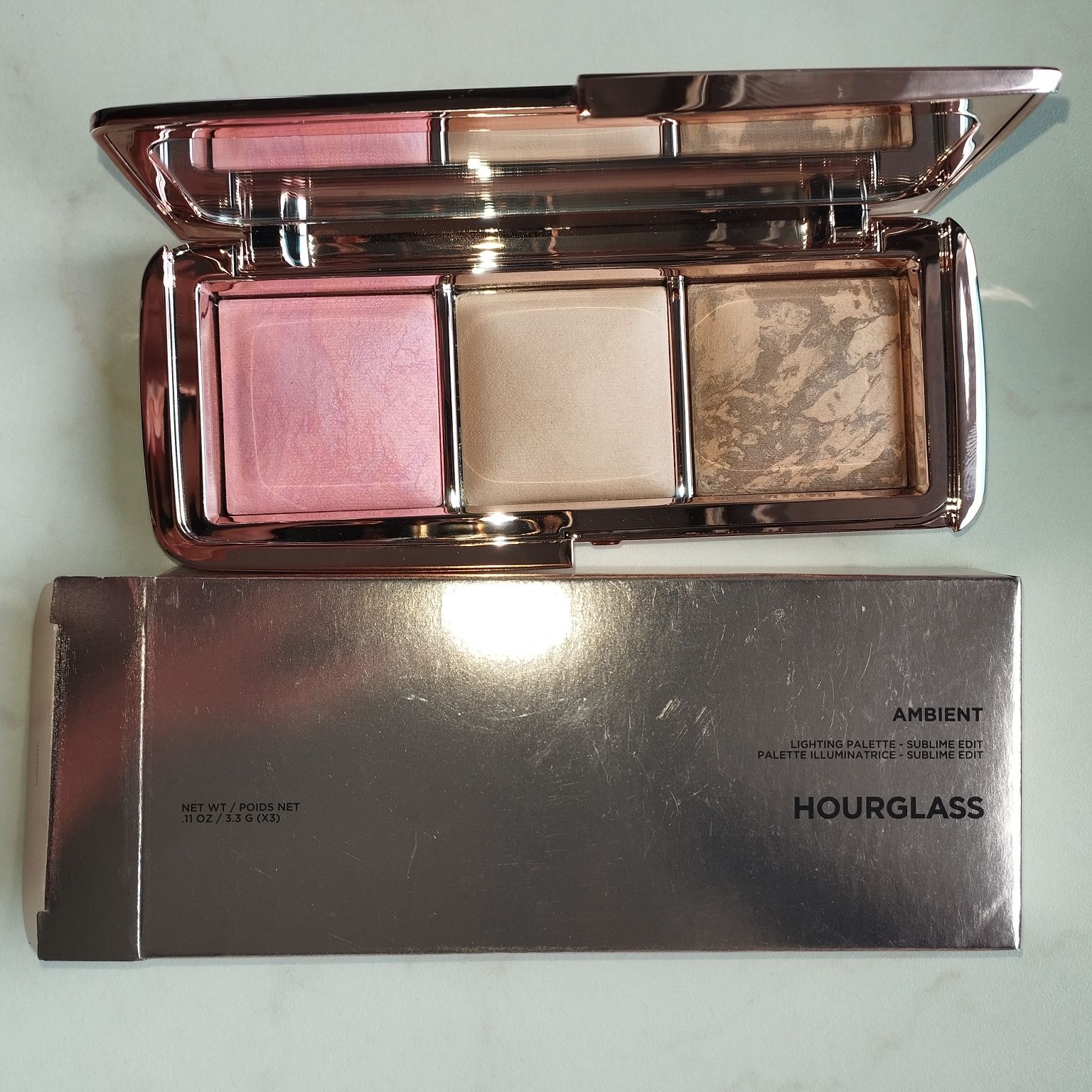 limitowana paleta hourglass ambient sublime edit do twarzy