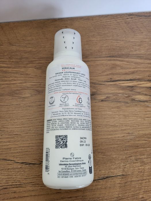 Avene Xeracalm A.D Balsam uzupełniający lipidy 400 ml