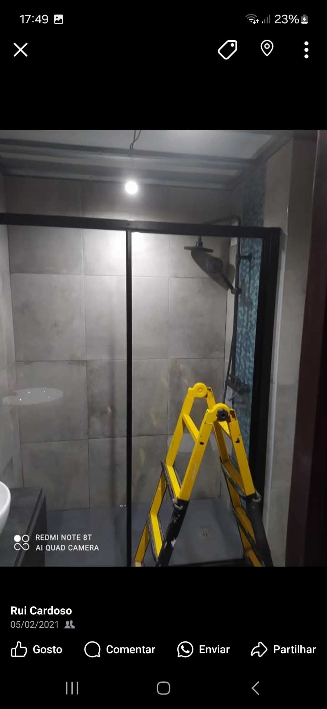 Serviços trolha e pintura