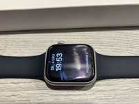 Apple Watch 9 45/silver aluminium/storm blue sport band M/L GPS