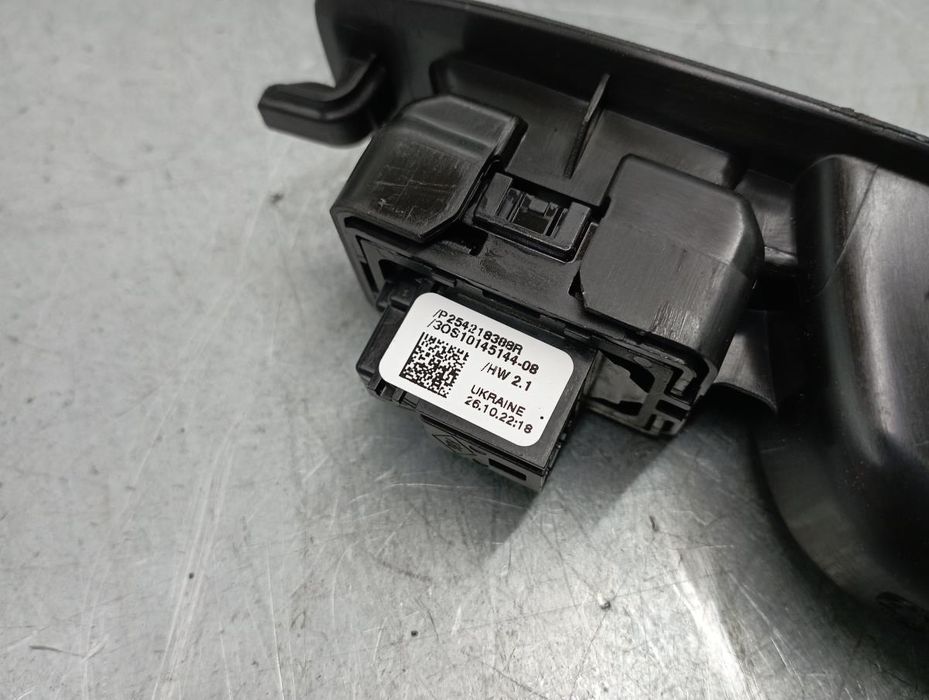 Comando / botão / interruptor vidros trás esquerdo RENAULT Captur II