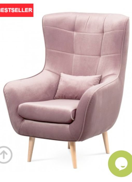 Piękny fotel uszak salon sypialnia dzieci stan bardzo dobry czys