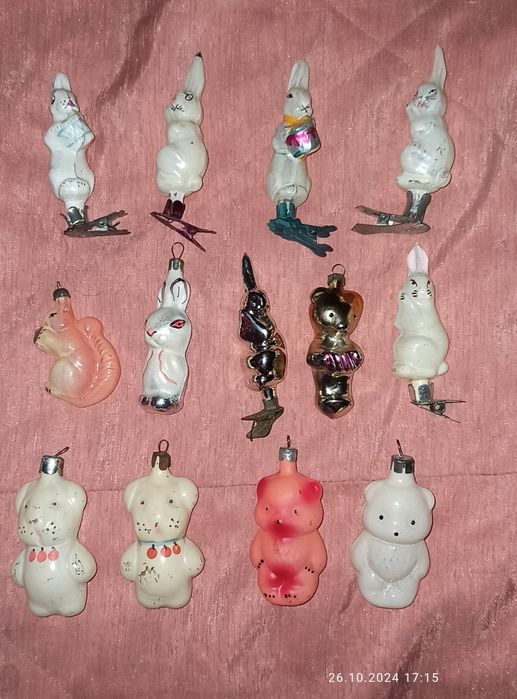 Игрушки ёлочные ссср