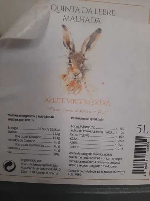 azeite  virgem de boa qualidade