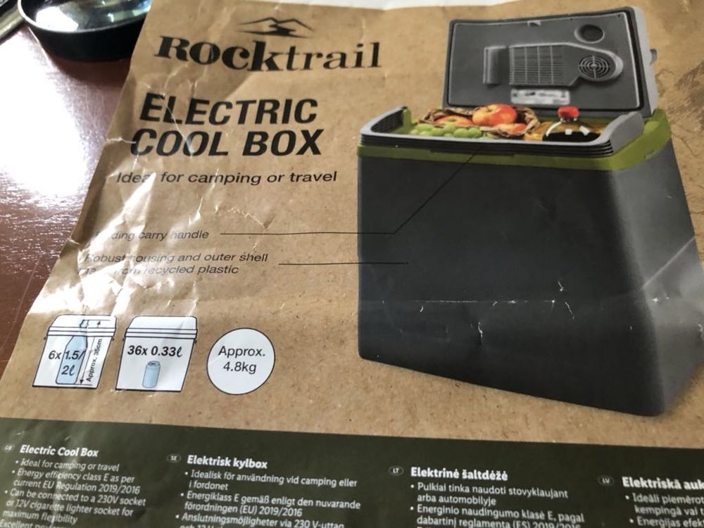 Przenośna lodówka elektryczna Rocktrail NOWA