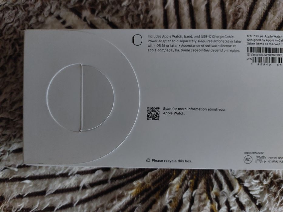 Нові Apple Watch SE 2 (2024) GPS 40mm S/M Midnight. NEW! Запечатані.