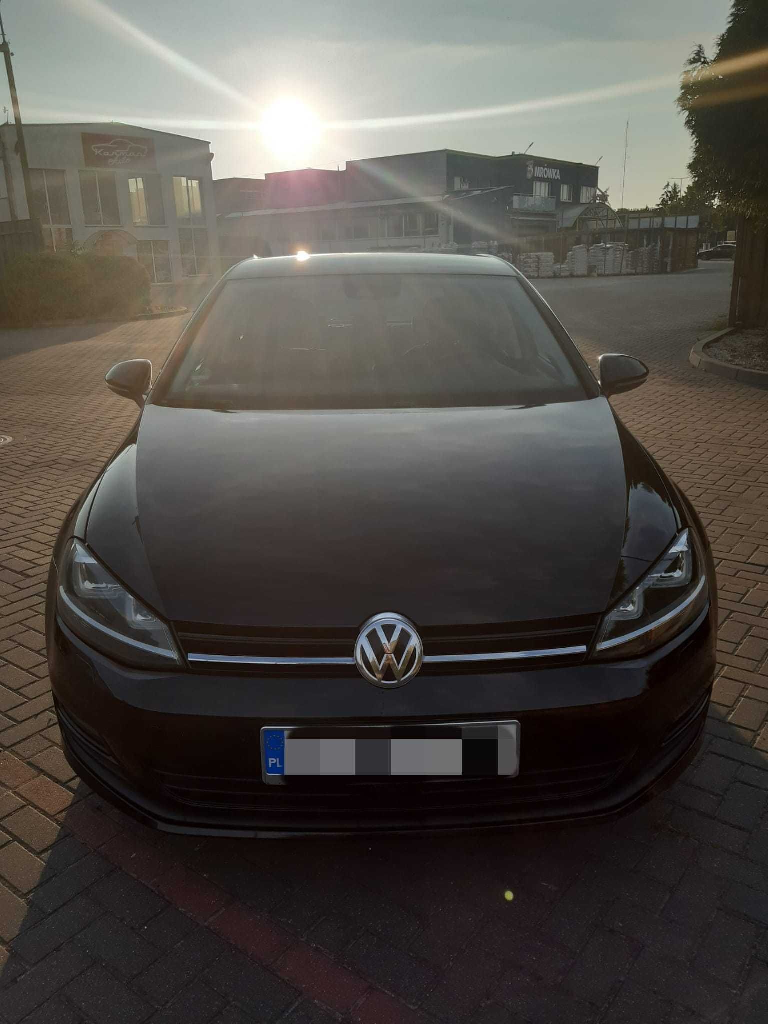 VW Golf VII 2.0 TDi 150 KM 2014 rok Wyposażenie Highline Dynaudio