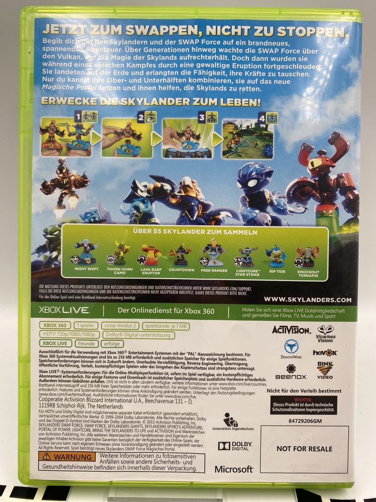 Skylanders Xbox 360 Gwarancja