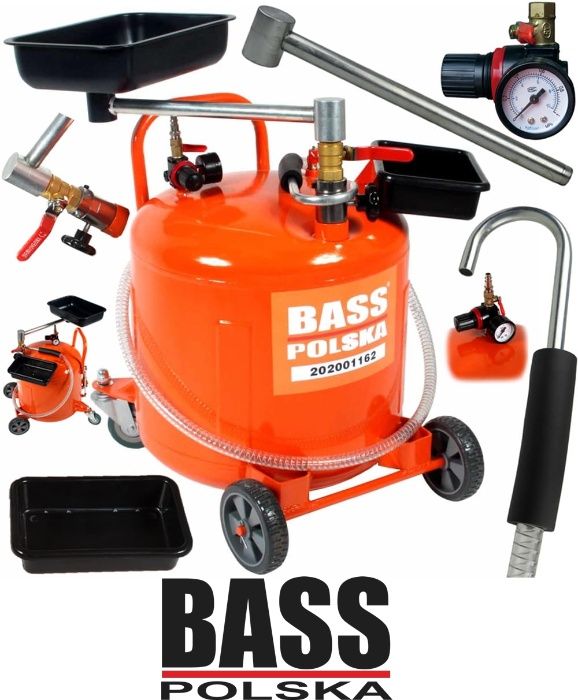 BASS POLSKA ZLEWARKA ODSYSARKA Wysysarka oleju 45L motocykli BP4036