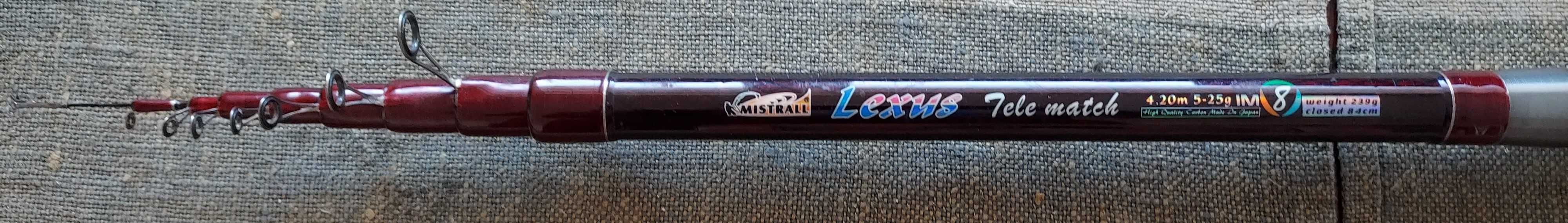 Wędka Mistrall Lexus Match Tele 4,20m 5-25g