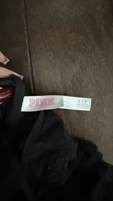 Бра від Pink білизна кружевна(мереживо), чорна, S розмір