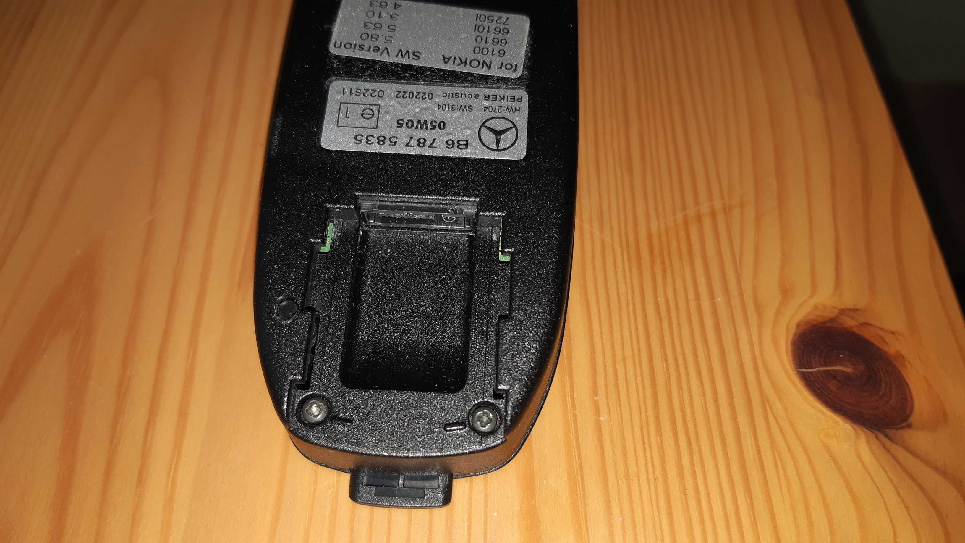 Mercedes-Benz adaptador para telemóveis Nokia 6100/6610/6610i/7250i