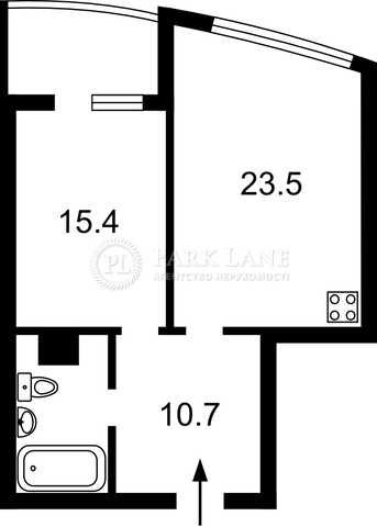 Пропонується 2-к квартира в ЖК  бізнес класу Адмірал