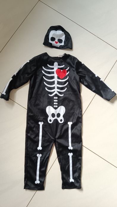 Strój kościotrupa 86/92