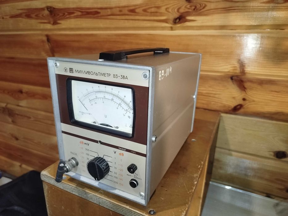 Мілівольтметр змінного струму В3-38 А