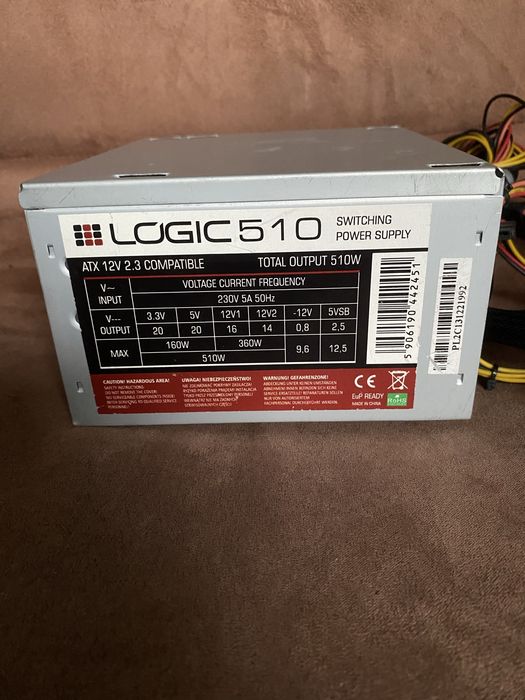 Zasilacz komputerowy logic 510