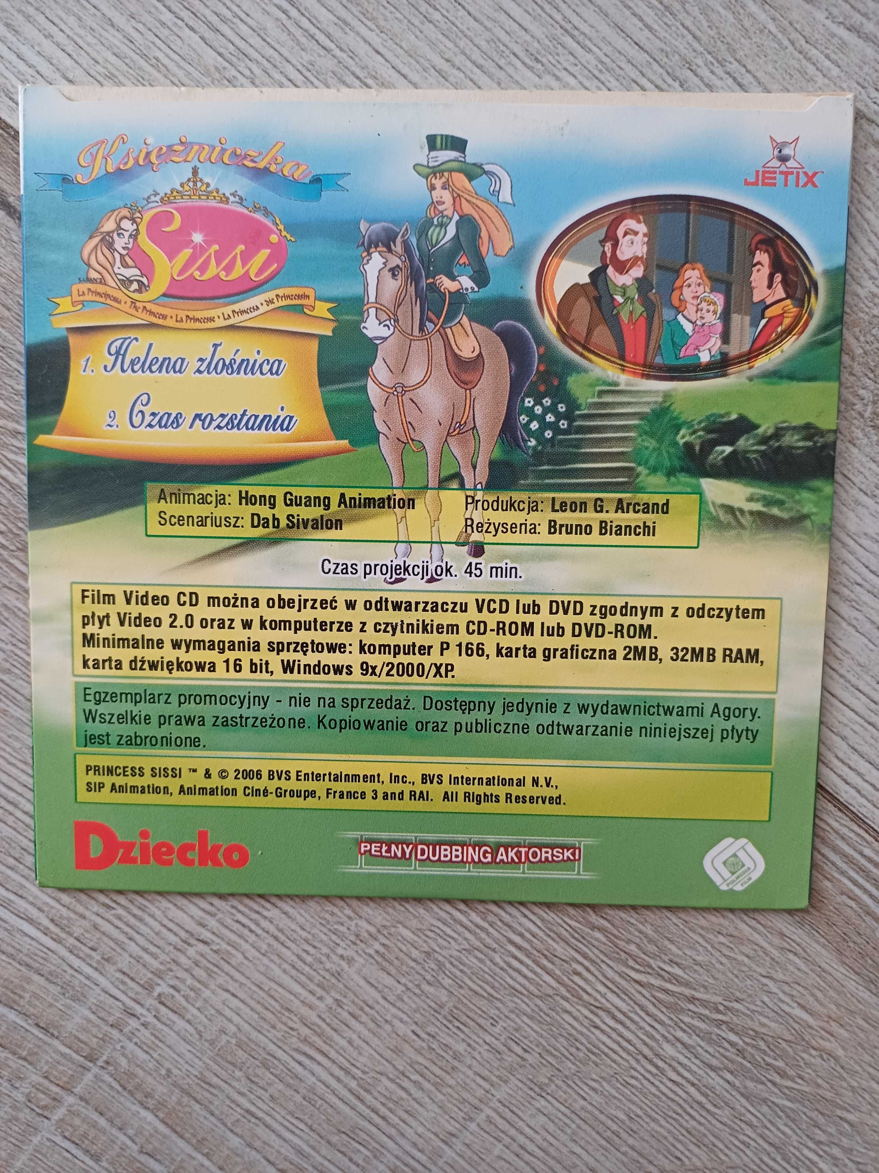 "Księżniczka Sissi" Film na VCD