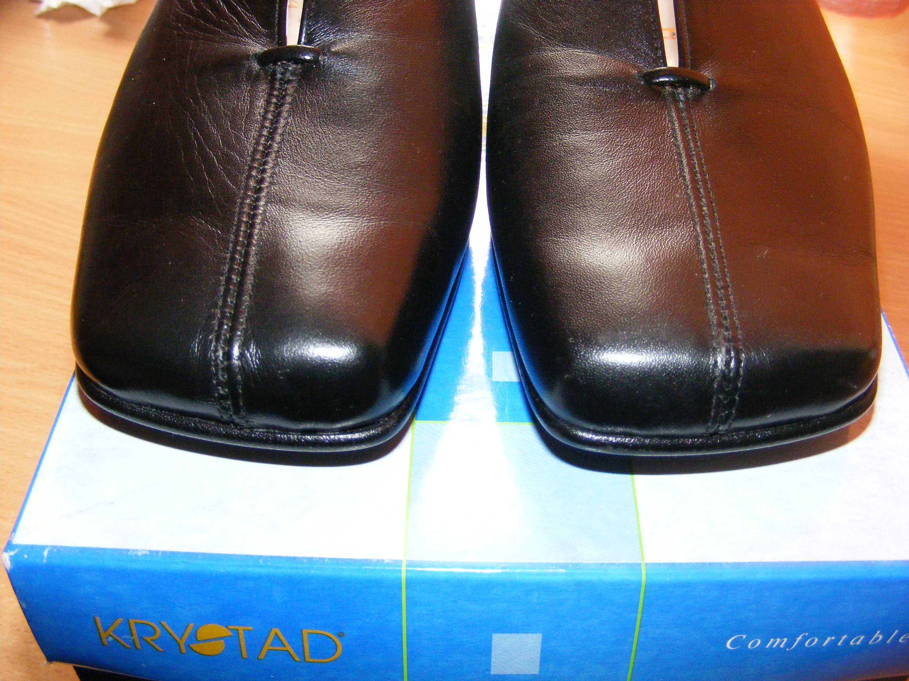 Czółenka skórzane KRYSTAD r. 39