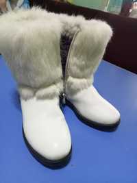 Чобітки Сапожки зимове взуття зимняя обувь.