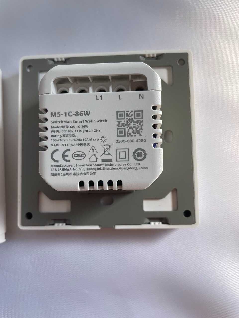 Sonoff M5-1C-86W Inteligentny Przełącznik Ścienny WiFi 1-kanałowy_2024