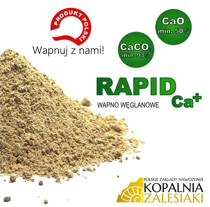 RAPID Ca+ [ Wapno węglanowe LUZ ] Nowość na rynku!