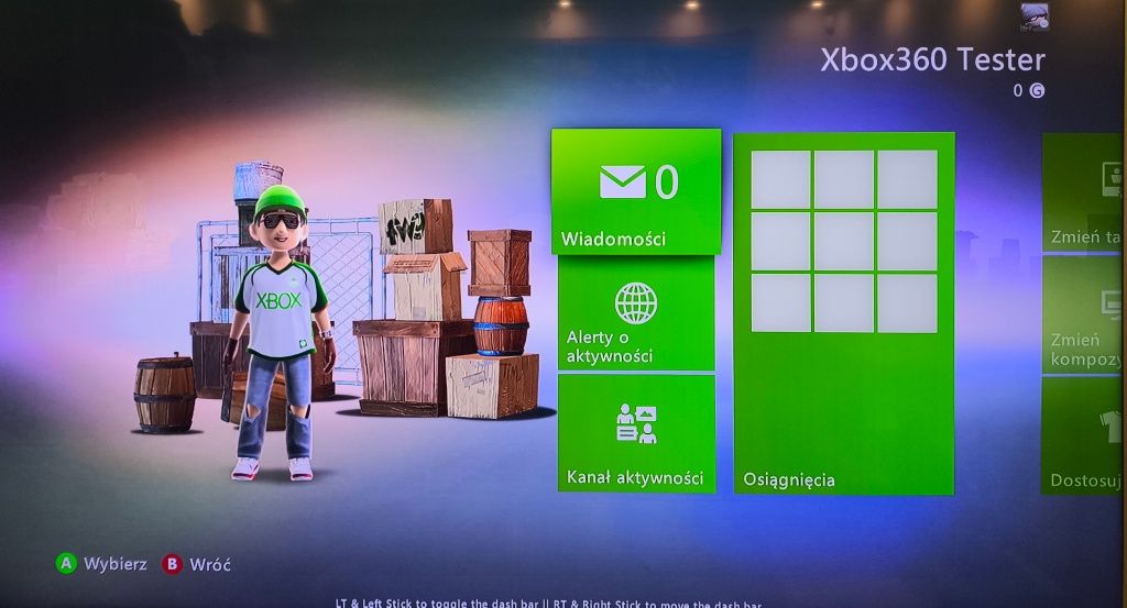Xbox 360 RGH +Kinect+Pad+Dysk250GB- Przerobiona