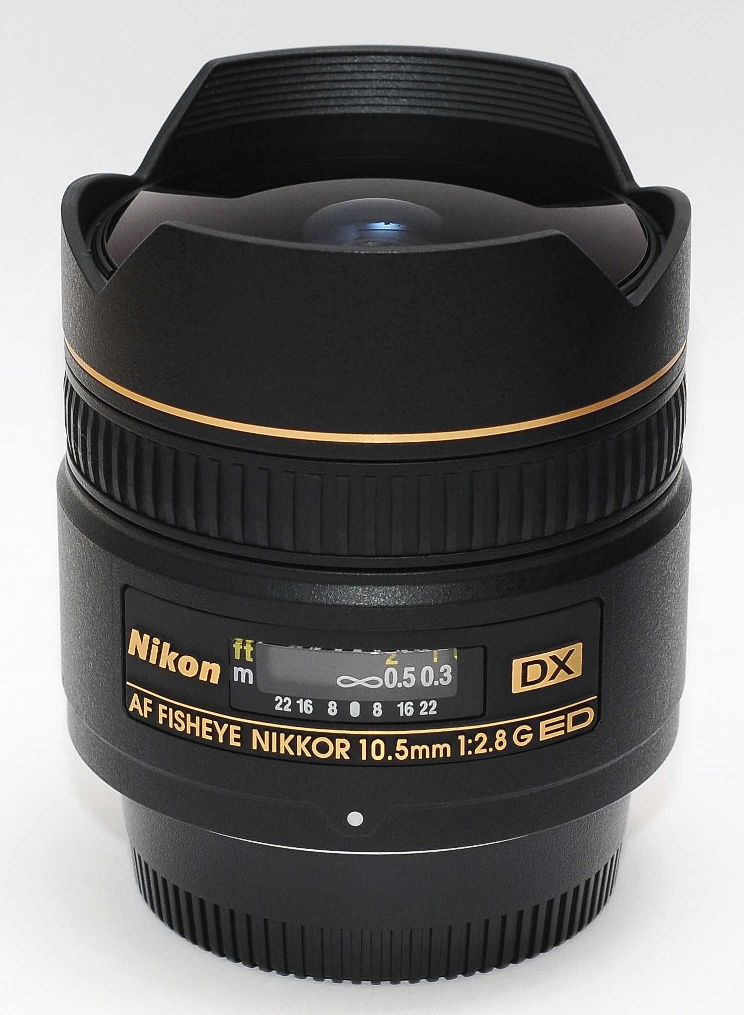 Nikon 10.5mm f/2.8 G ED AF FishEye Nikkor Фишай объектив автофокусный