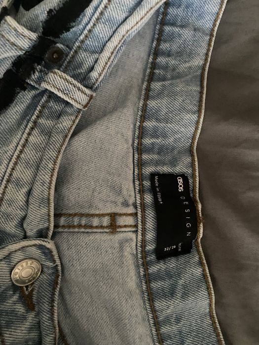 Tribal print jeans кастом