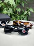 Мужские очки черные Ray Ban 2140 POLARIZED Wayfarer с поляризацией рей
