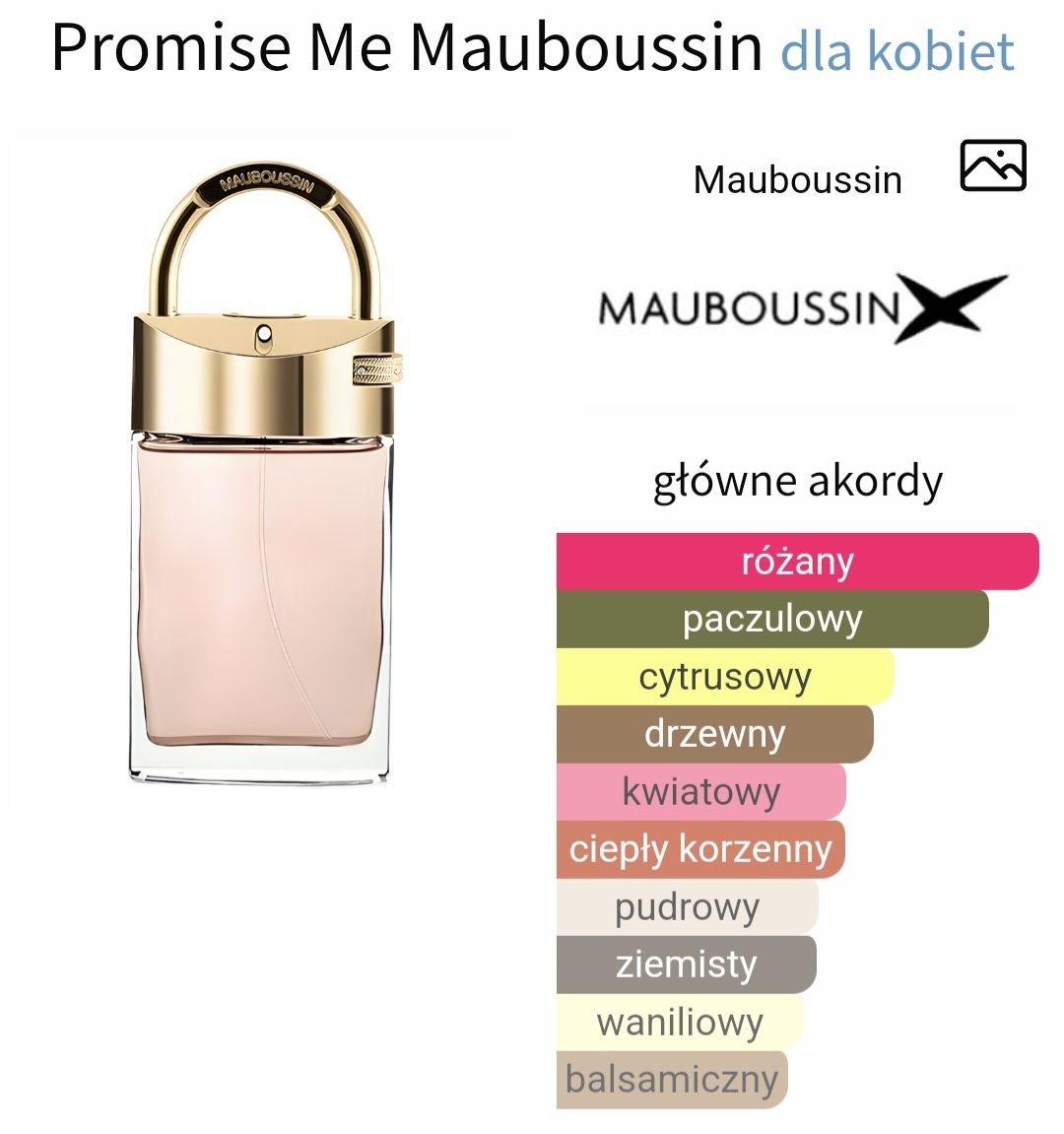 Mauboussin Promise Me perfumy 90ml