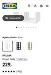 Regał Ikea KALLAX 77x147