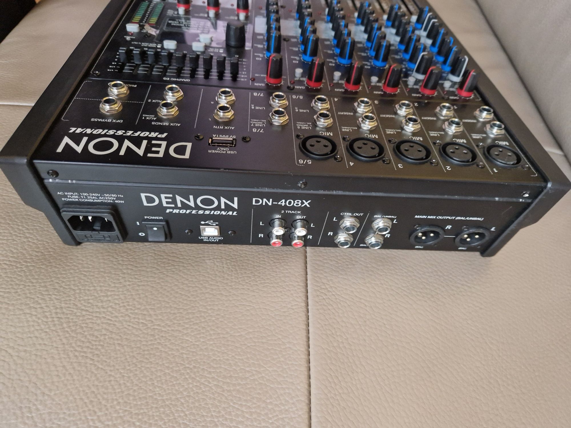 Mikser Denon Profesjonal DN-408X nie yamaha pavey Alan