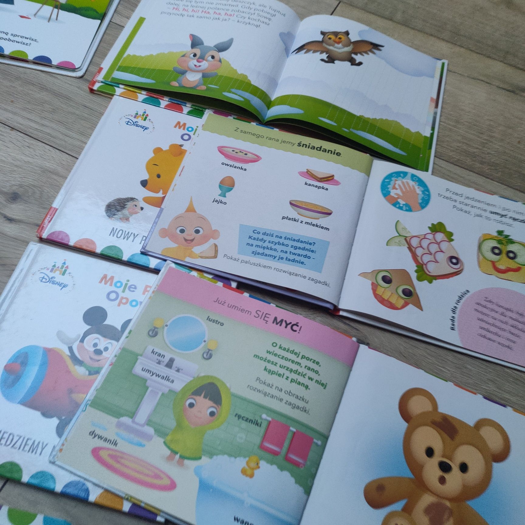 Duży zestaw książeczki 2+ Disney Ameet edukacyjne aktywizujące
