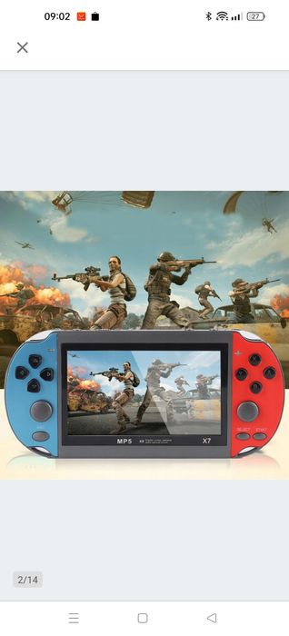 Konsola mini PSP mp5 nowa dzień dziecka