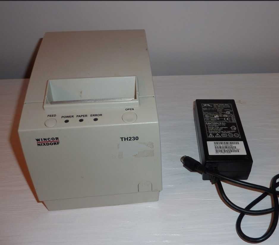 Drukarka Termiczna Wincor Nixdorf TH230 + zasilacz