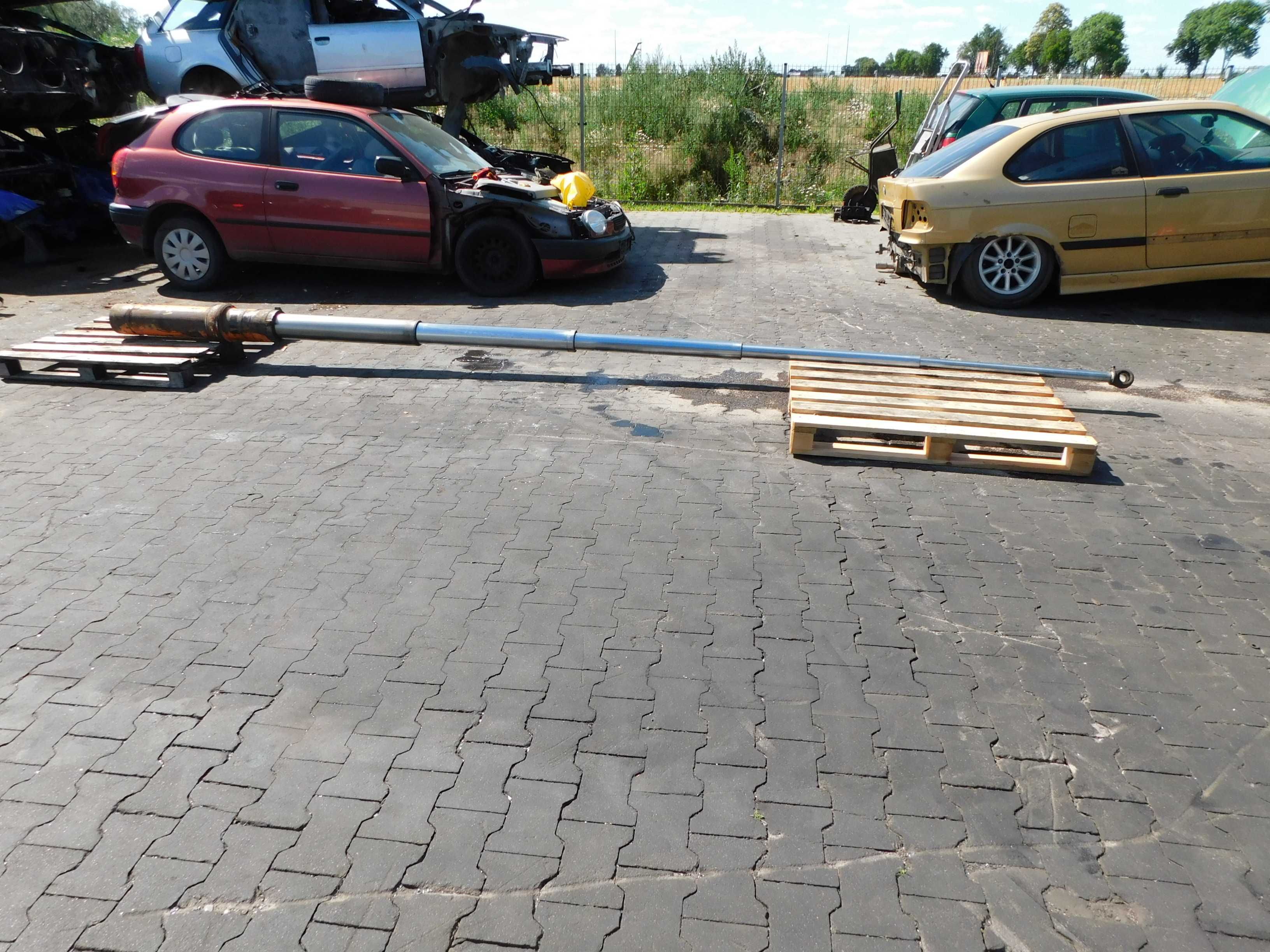 Siłownik Hydrauliczny Teleskop Długość 5,4m/1,2m Skok 4,2m Śmieciarka
